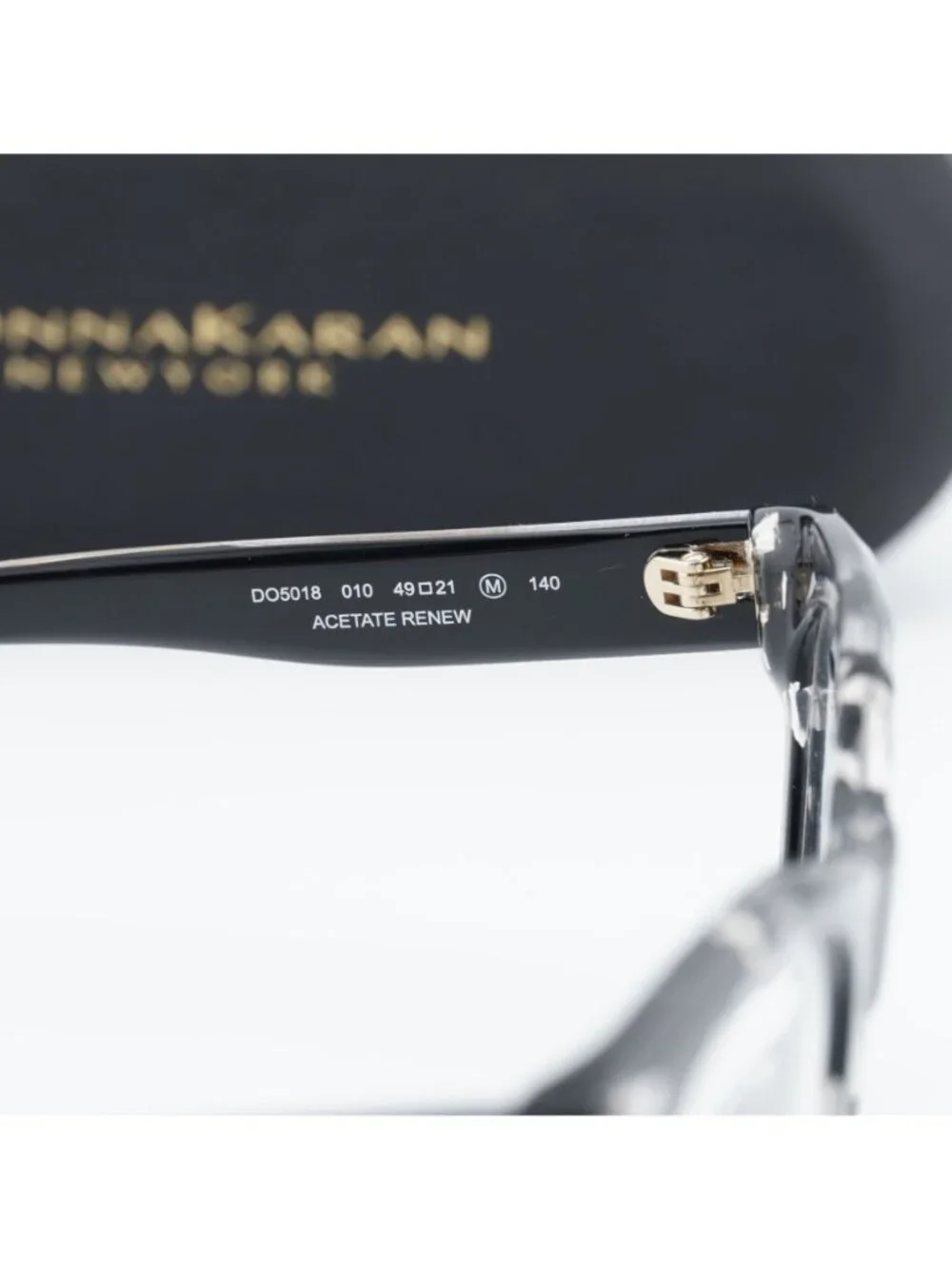 Donna Karan DO5018 010 Cat Eye Eyeglasses 49mm - Black Havana